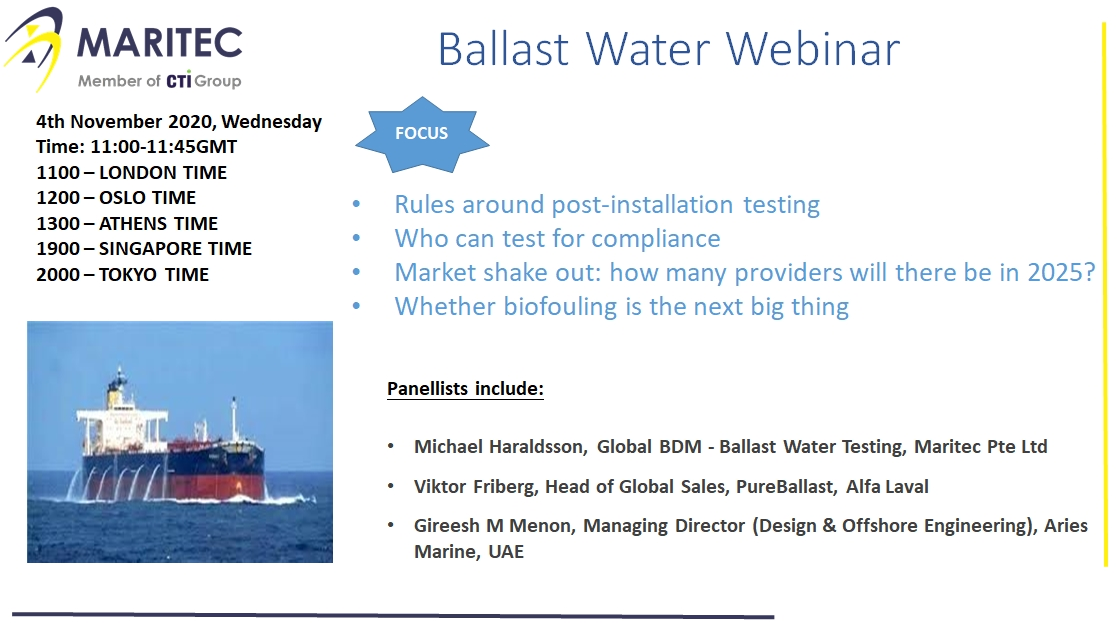 Ballast Water Webinar